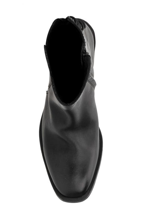 Vintage Foundry Annabell Leather Lace Up Boot In Black