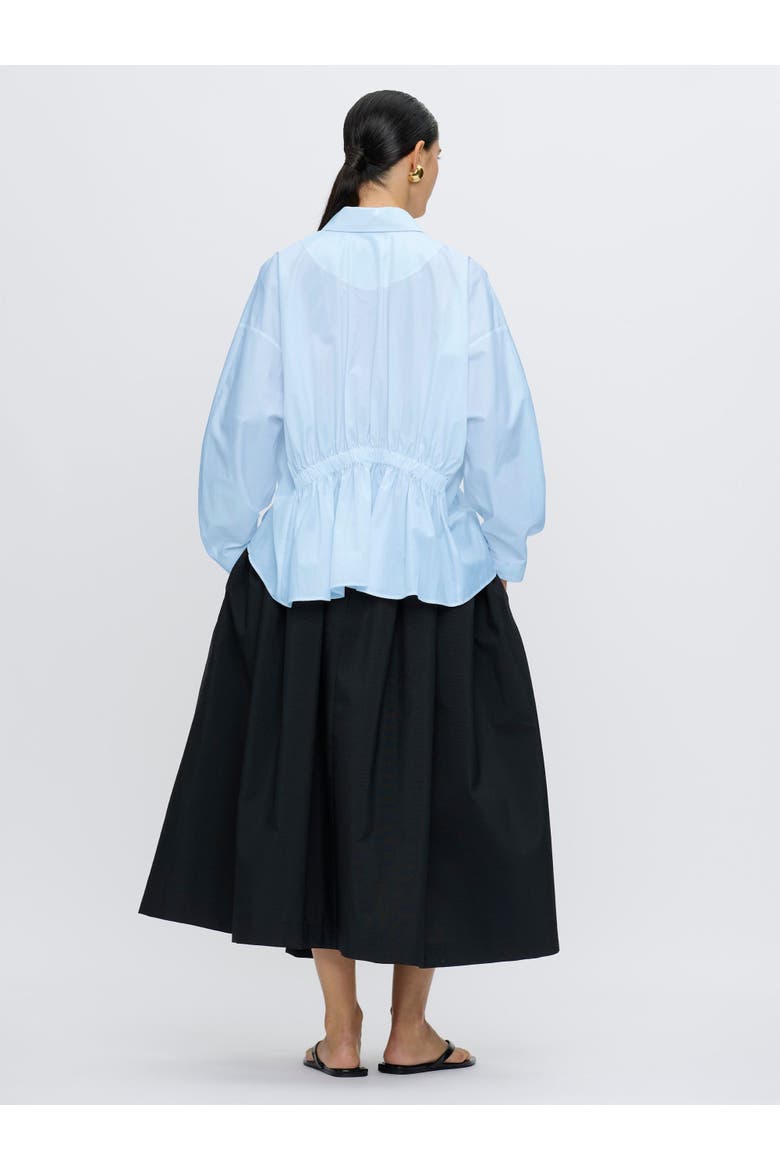 TARQUINIA Gathered top, Alternate, color, Blue
