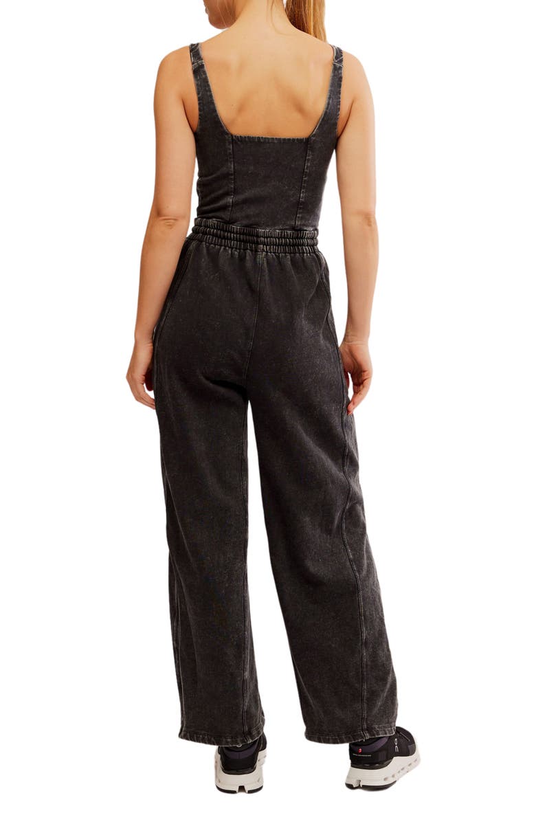 Free People FP Movement Inbound Stretch Cotton Jumpsuit, Alternate, color,