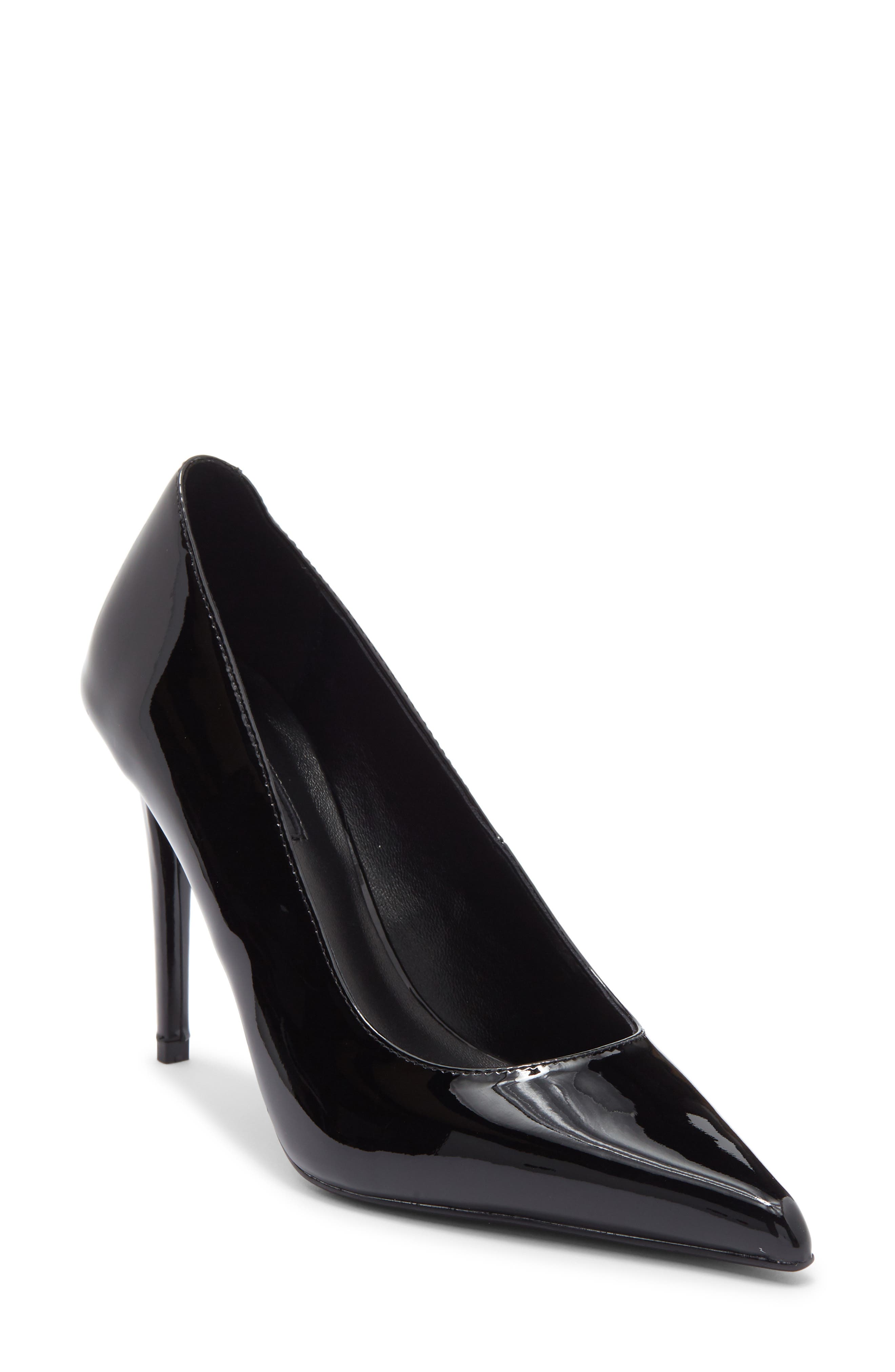 Tony Bianco Cassidy Pointed Toe Pump, Main, color, Black Patent