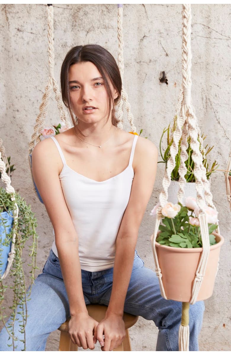 Pillowpia Trina Plant Hanger, Alternate, color, Sage