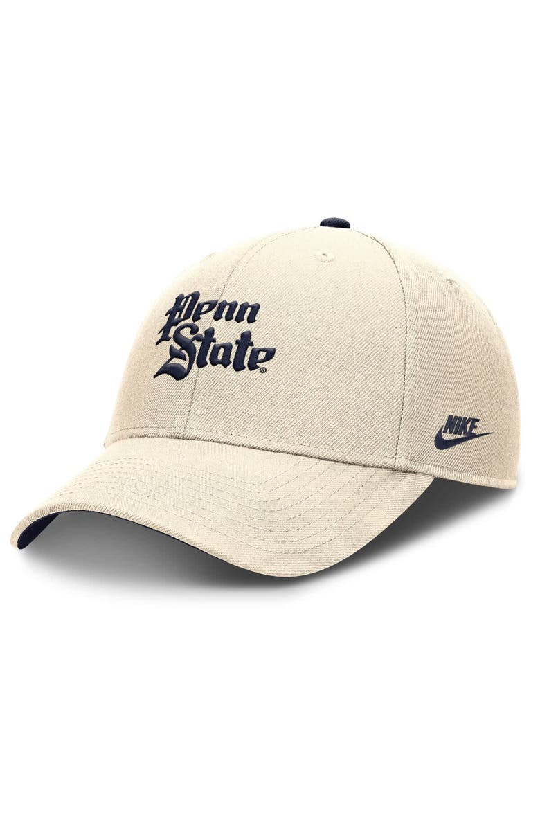 Nike Men's Nike Natural Penn State Nittany Lions Rise Legacy Adjustable Hat, Main, color, Natural