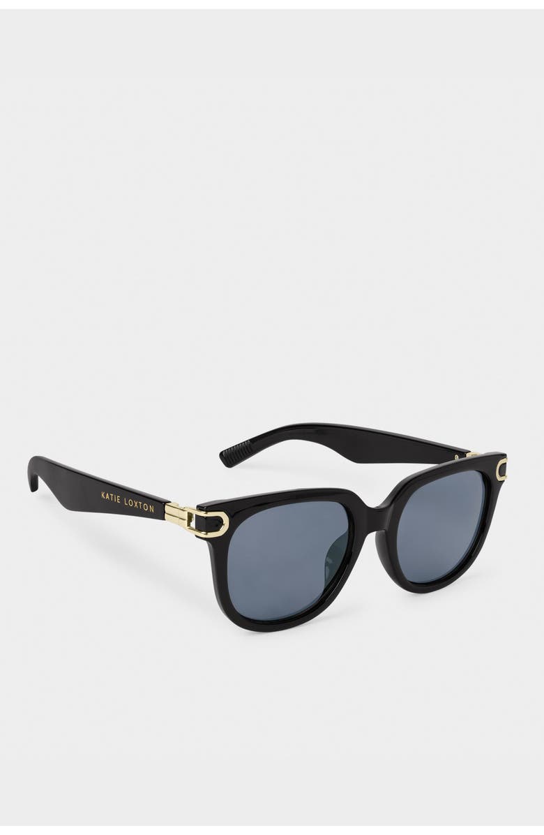 Katie Loxton Manhattan Sunglasses in Black, Main, color, Black