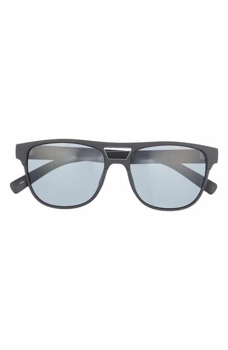 Hurley 55mm Rounded Aviator Sunglasses