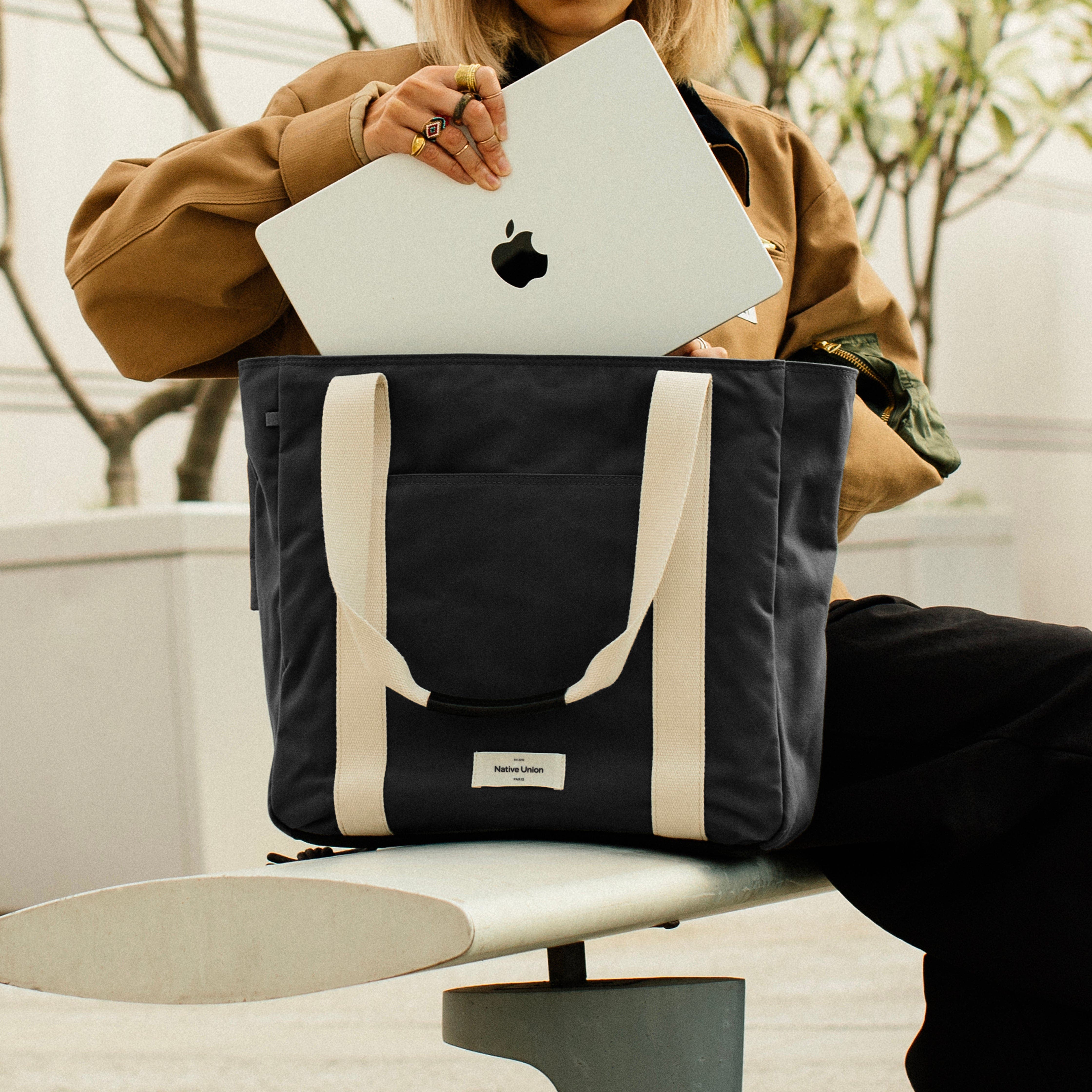 Native Union W.F.A Tote Bag Pro, Alternate, color, Black