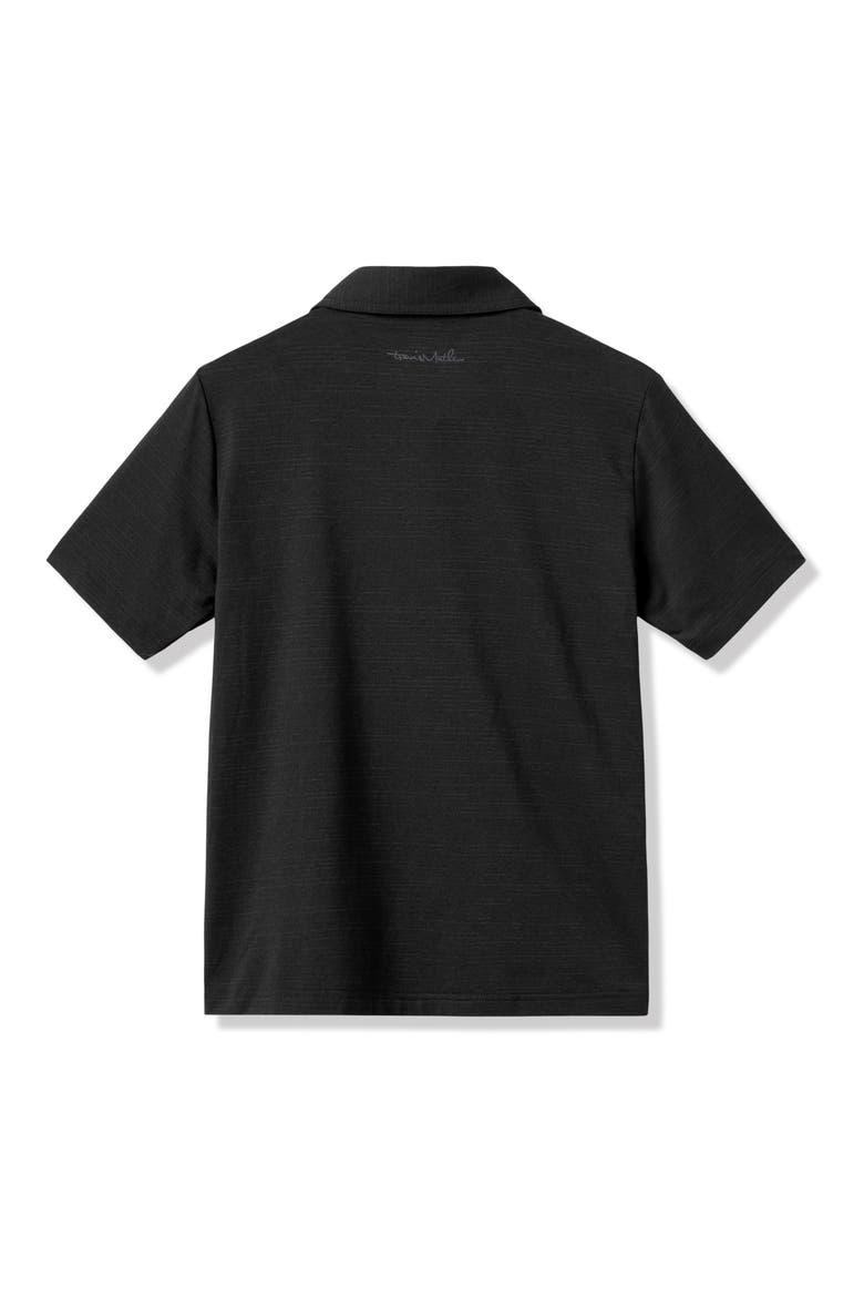 Kids' Y The Heater Polo, Alternate, color, BLACK