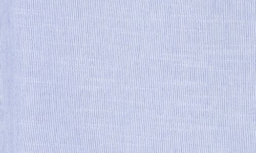 Lucky Brand Long Sleeve Embroidered Peasant Top In Blue