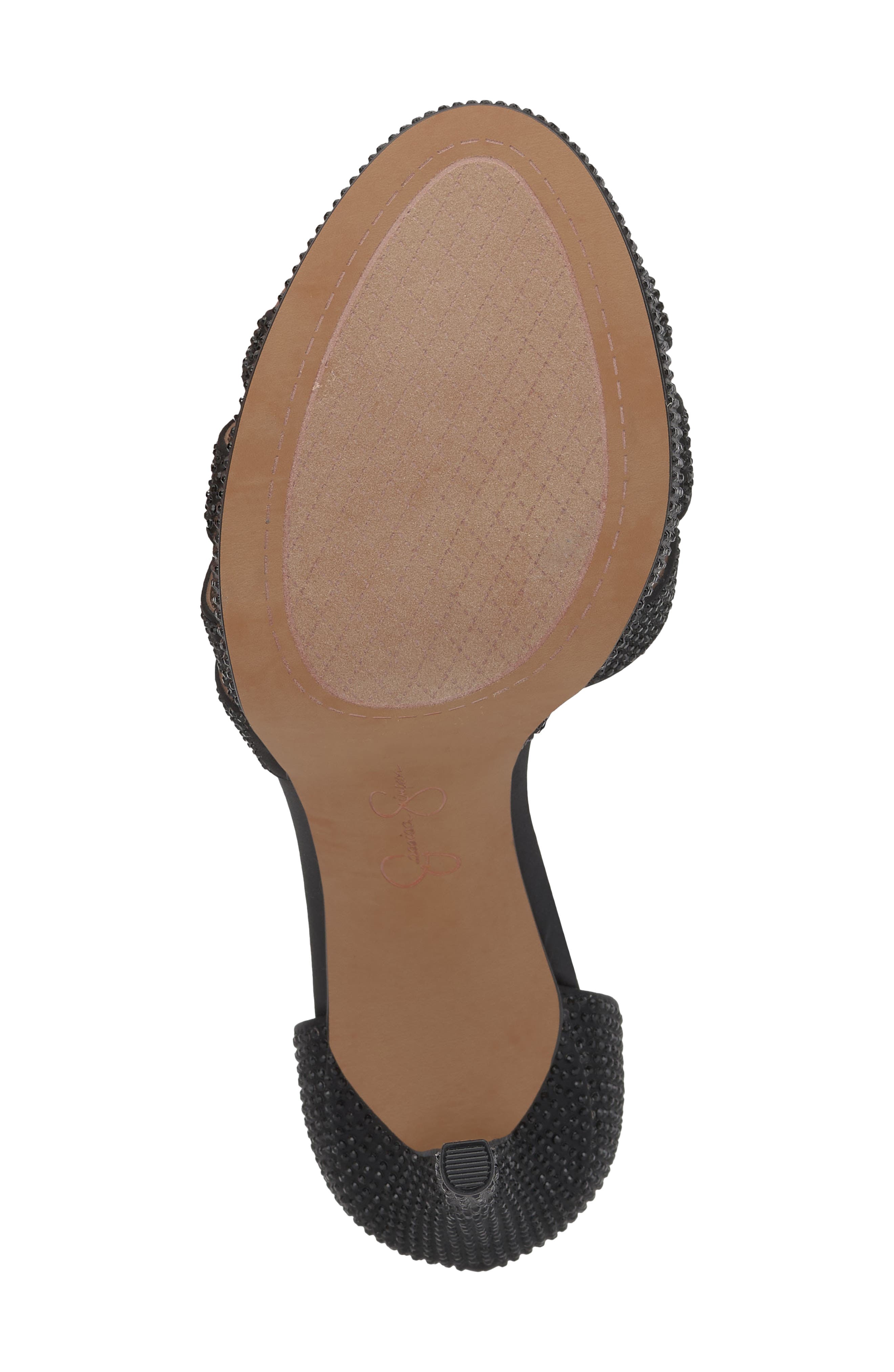 Jessica Simpson Shyremin Ankle Strap Platform Sandal, Alternate, color, Black