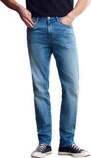 General Denim Works Route Athletic Fit Tapered Leg Jeans