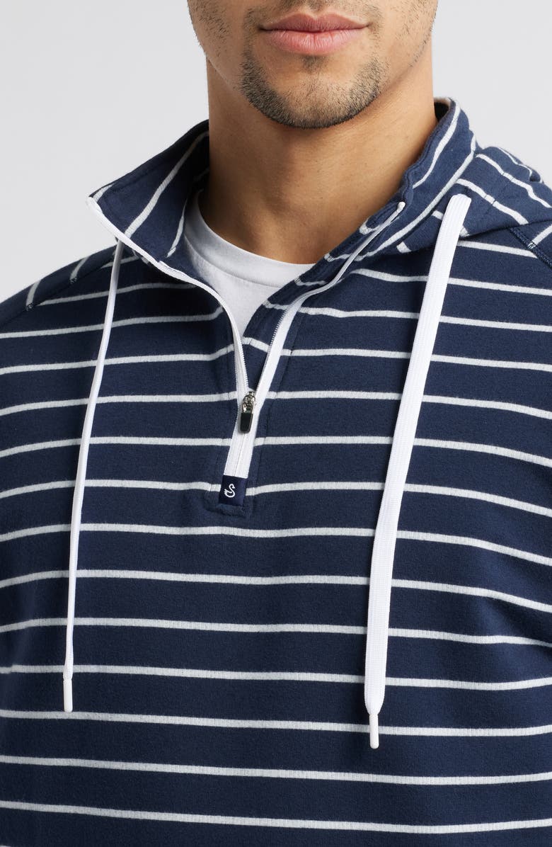 Swannies Dalton Quarter Zip Hoodie, Alternate, color, Midnight Navy