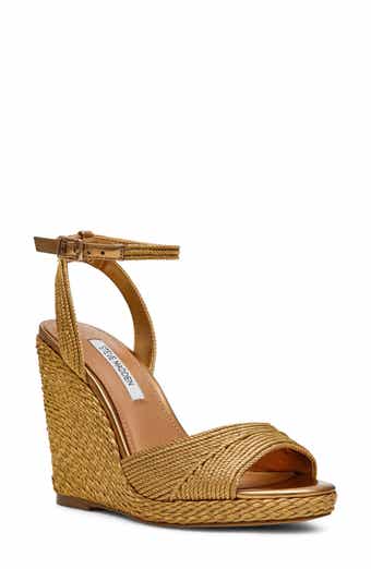 Devin Ankle Strap Wedge Sandal