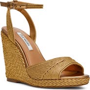 Steve Madden Devin Ankle Strap Wedge Sandal