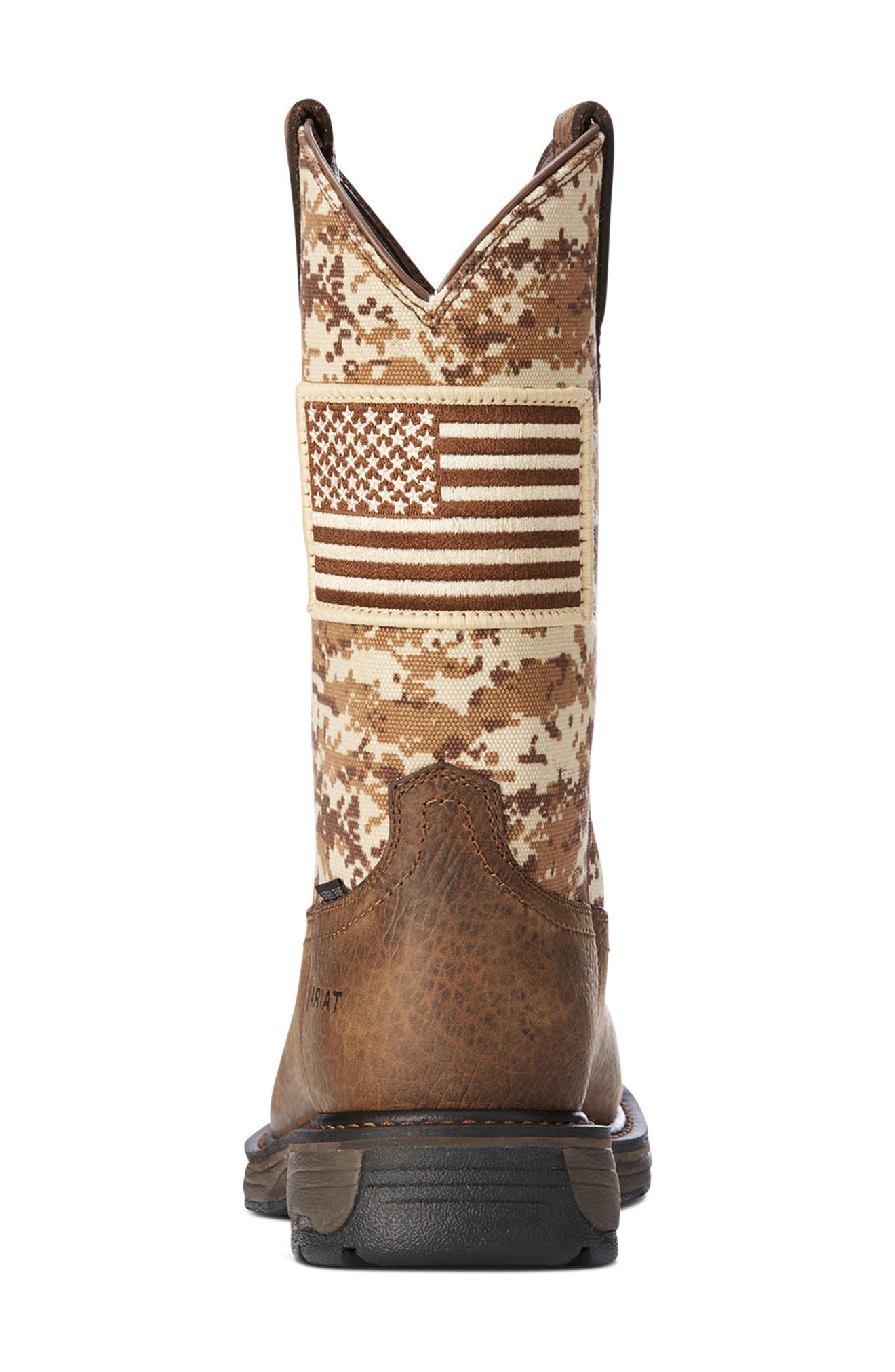 WorkHog Patriot Steel Toe Boot, Alternate, color, EARTH BROWN