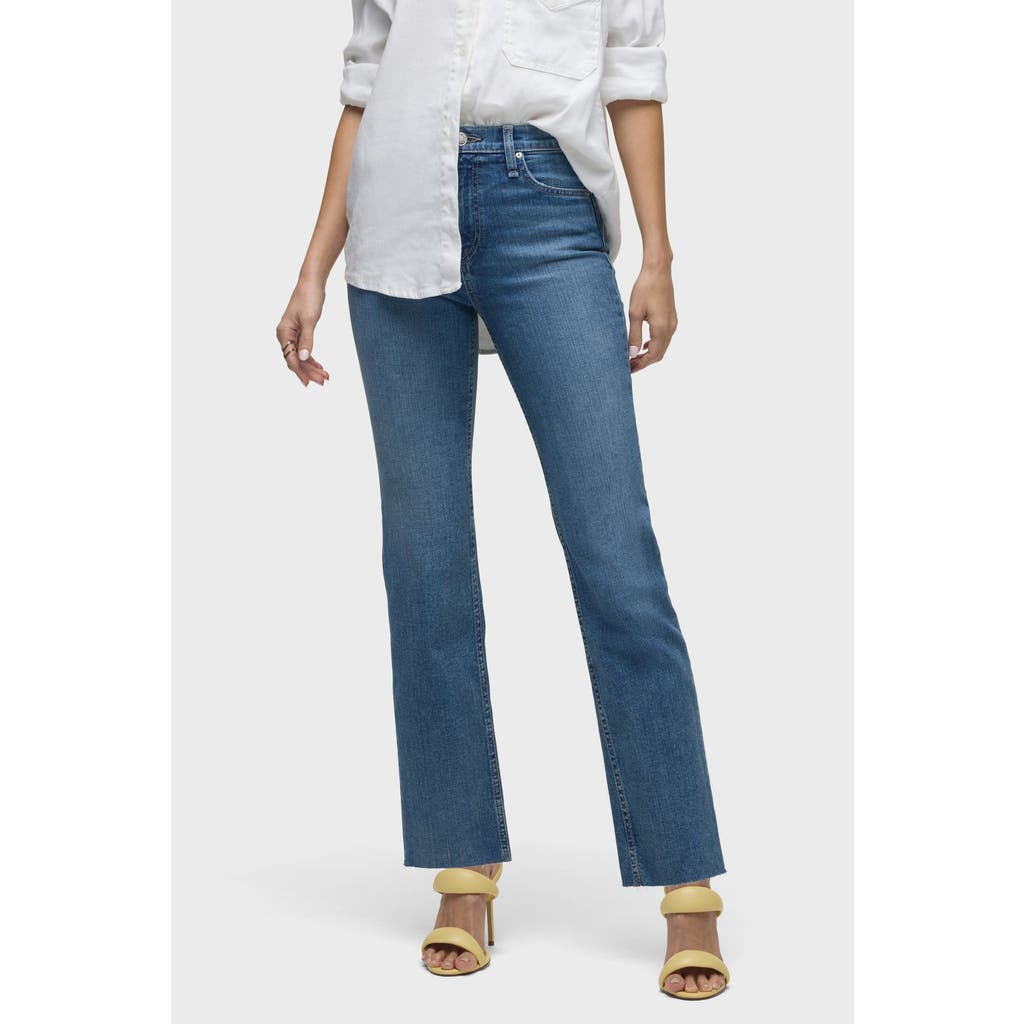 Hudson Jeans Remi Hi Rise Straight Ankle In Blue