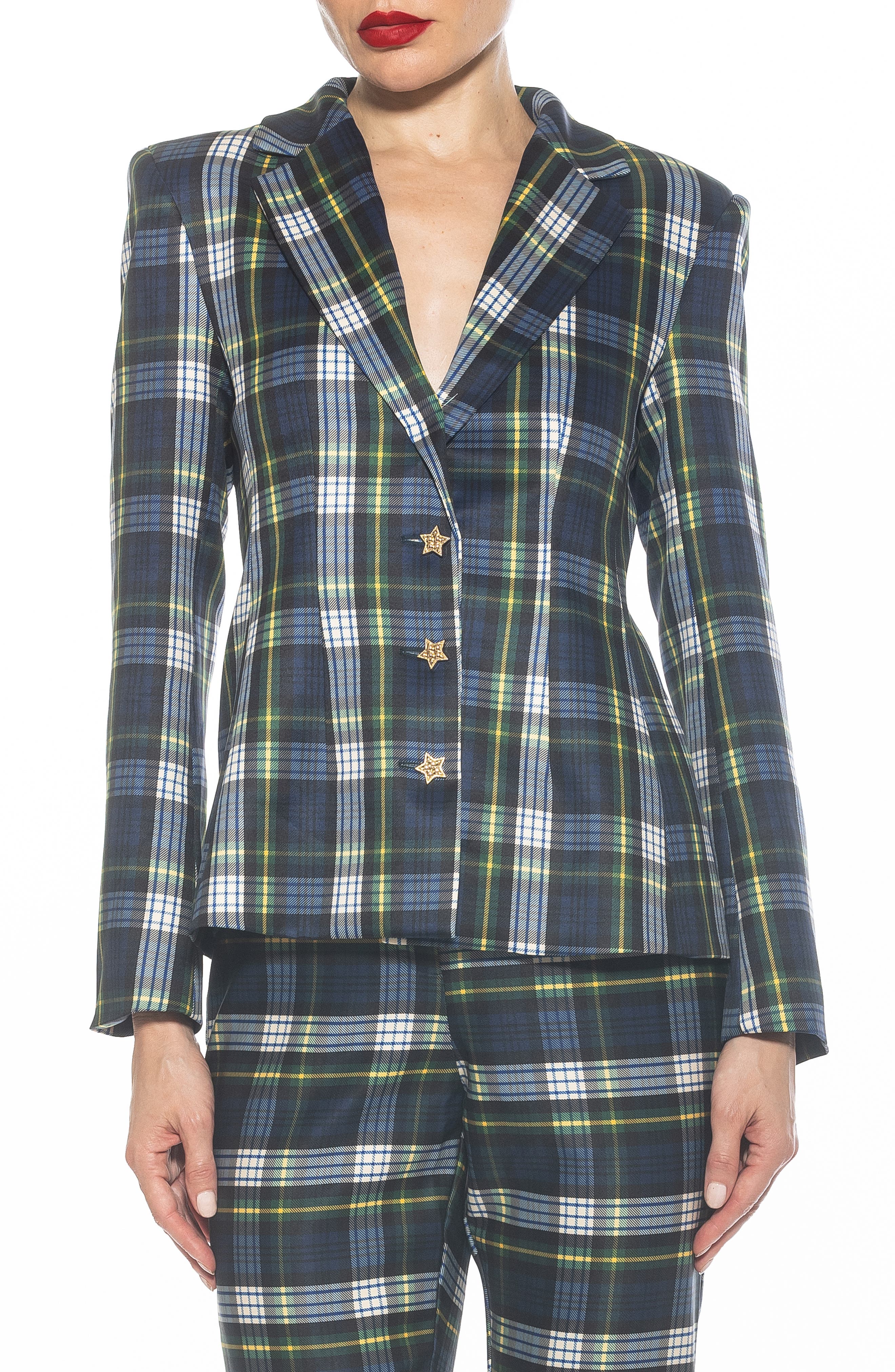 Alexia Admor Gwen Jacket Star Button Blazer