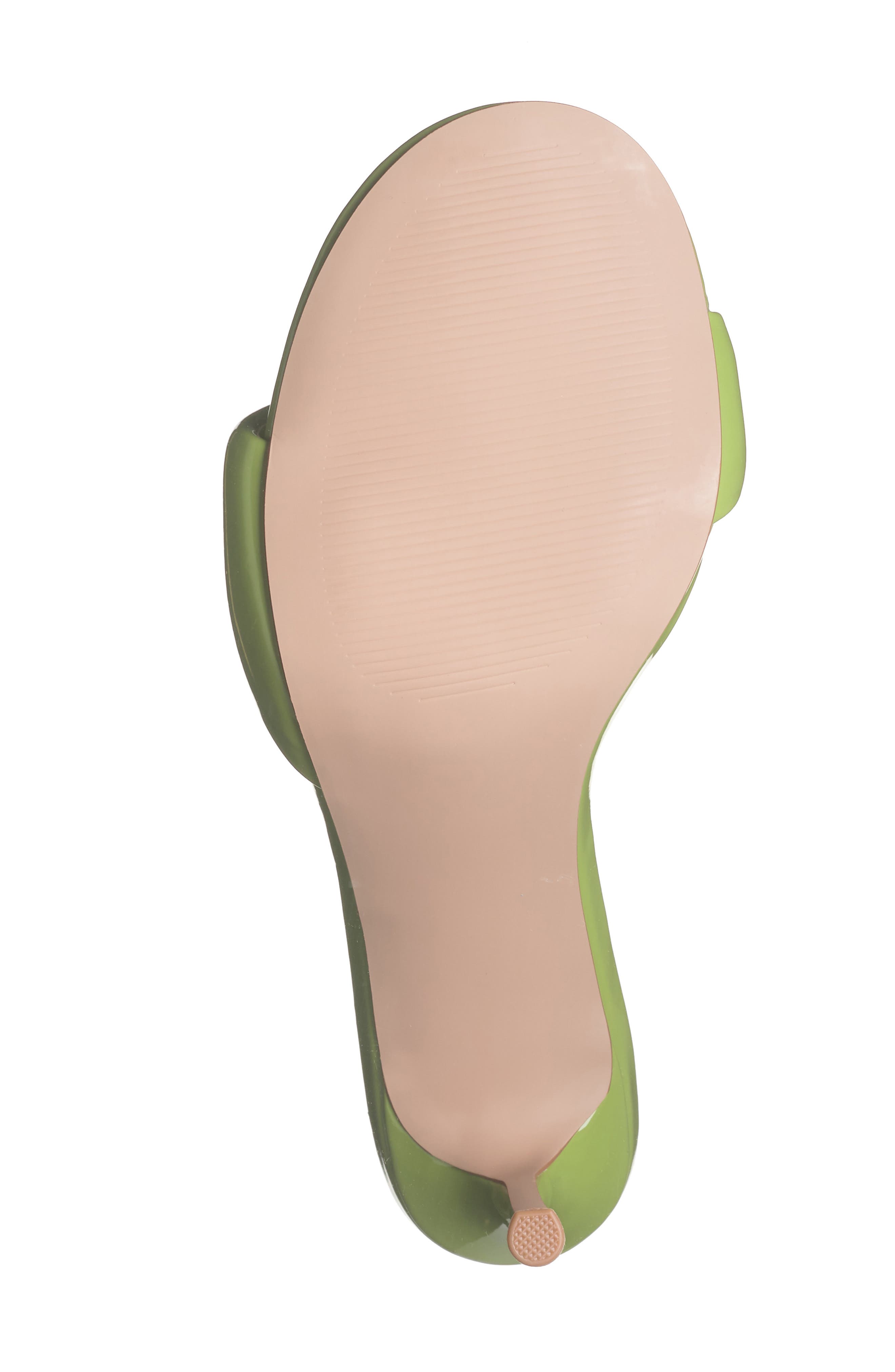 Penny Sandal, Alternate, color, GREEN PATENT