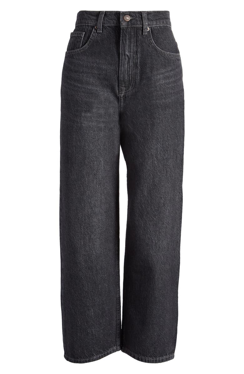 Topshop Awkward Barrel Jeans, Main, color,