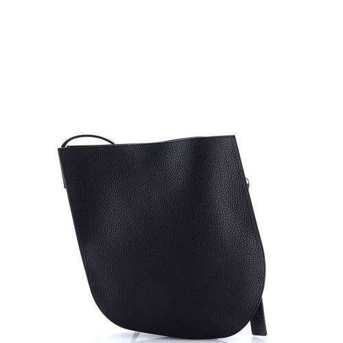 Pre-owned Hermes  Hermes Perspective Cavaliere Bag Togo And Vache Hunter 28 In Black