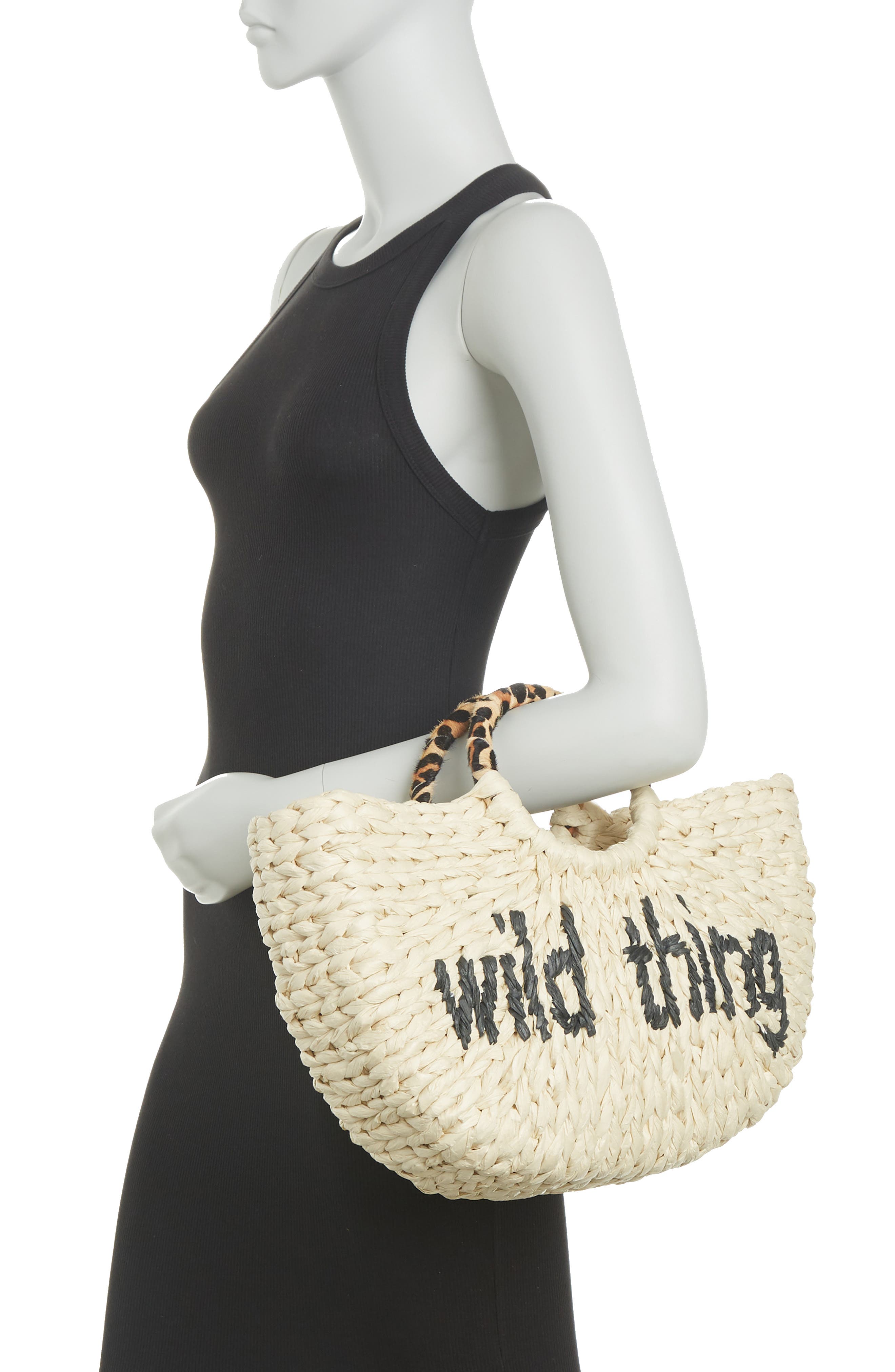 BTB Los Angeles Wild Thing Small Straw Bag (Men) | Nordstromrack