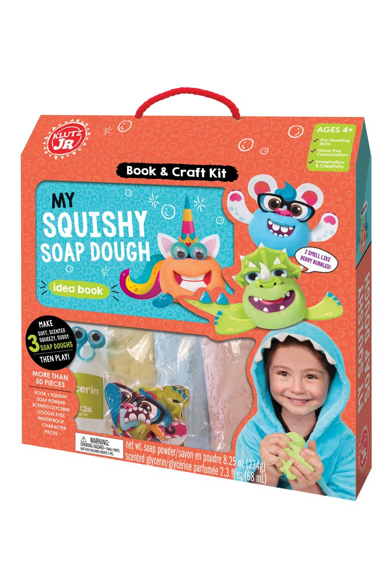 My Squishy Soap Dough Kit, Alternate, color, MULTI