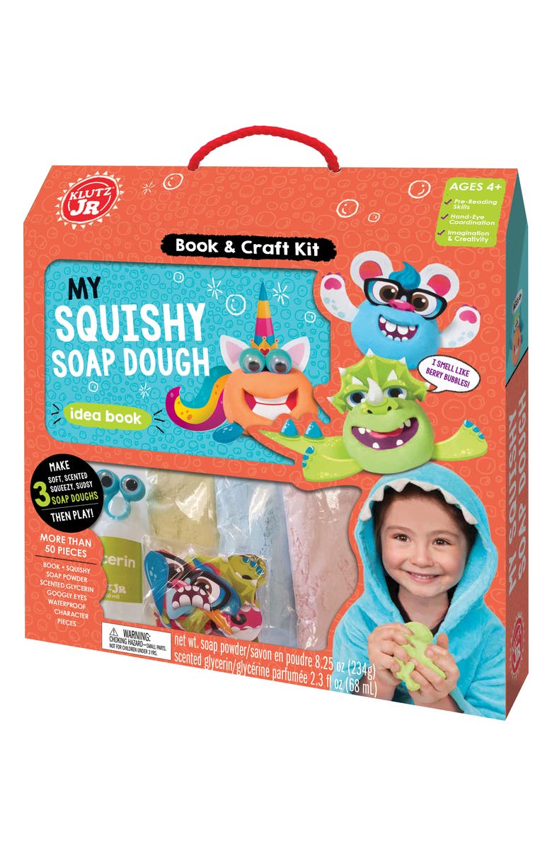 Klutz My Squishy Soap Dough Kit, Alternate, color, 