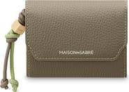 MAISON de SABRÉ Leather Trifold Wallet