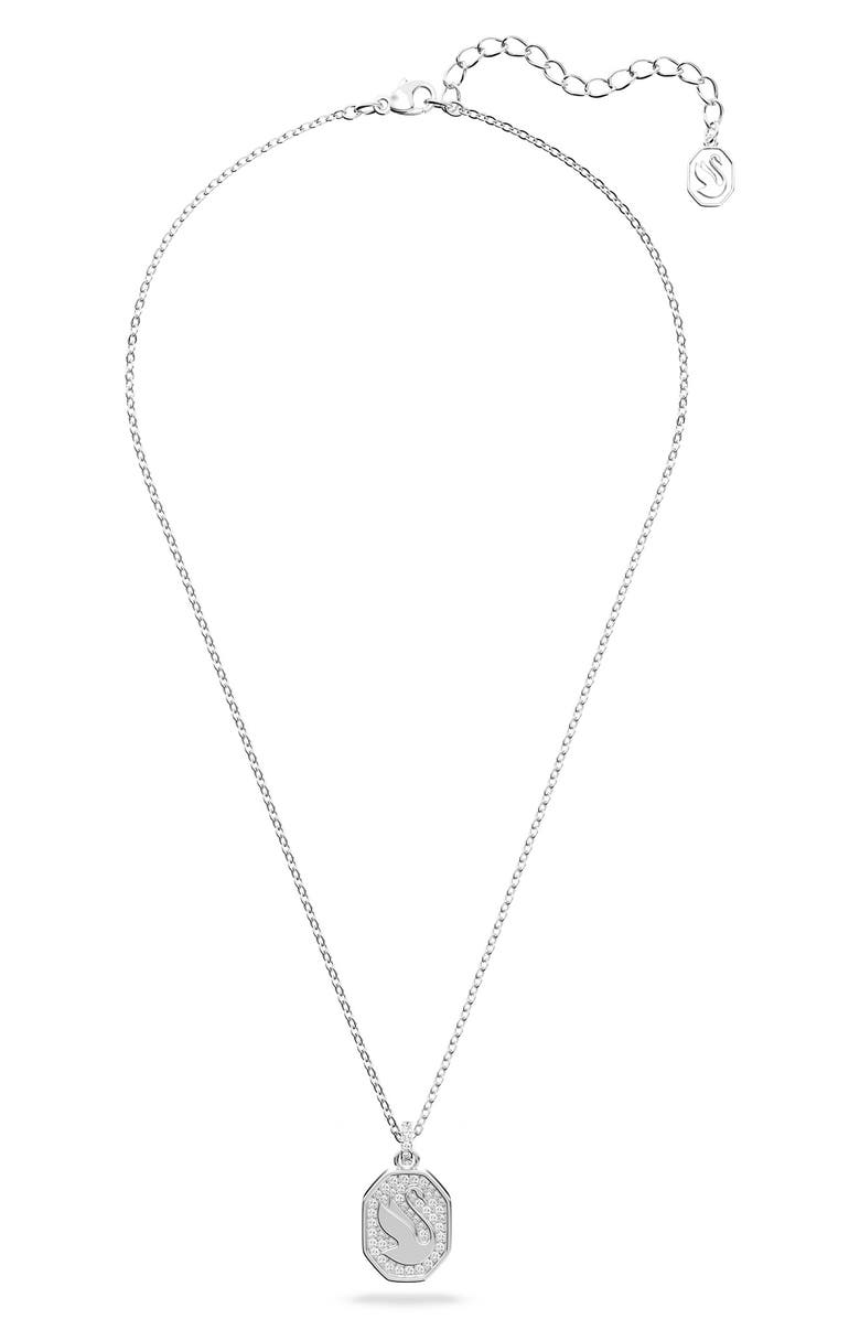 Swarovski Signum Pendant Necklace, Main, color, 