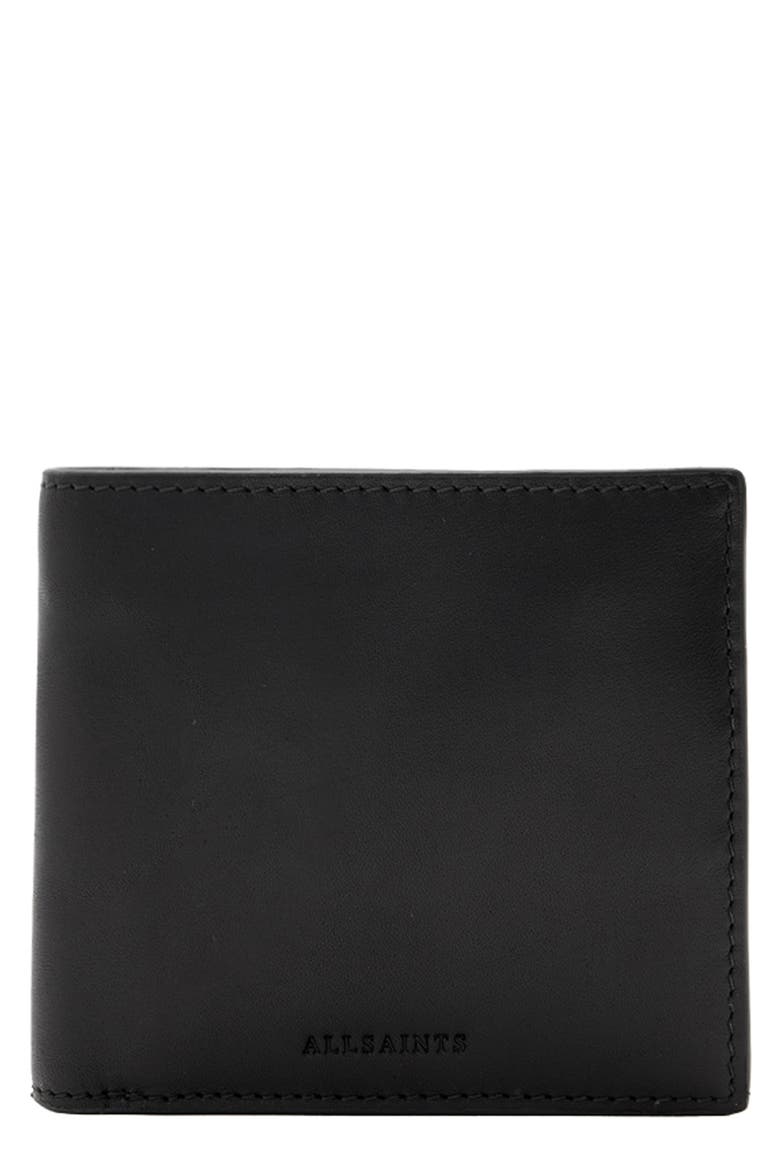 Delph Leather Wallet, Main, color, BLACK