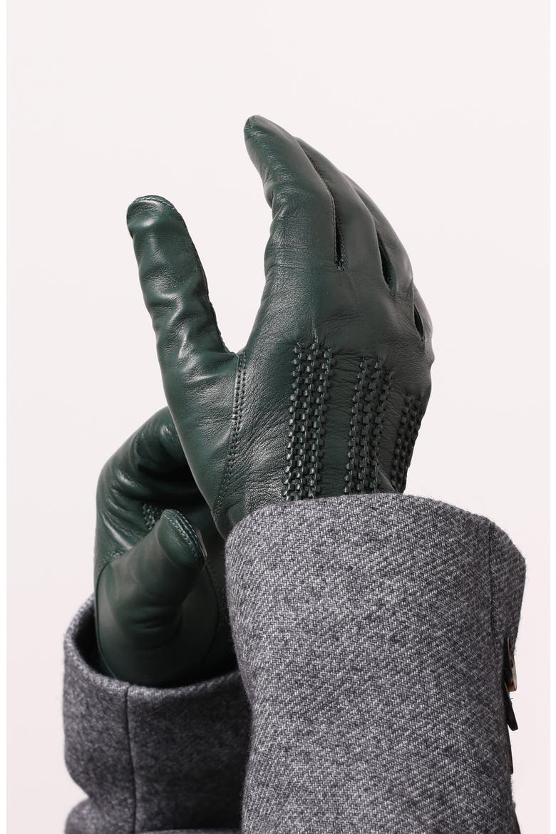 Leather Traveler Gloves, Alternate, color, AGAVE