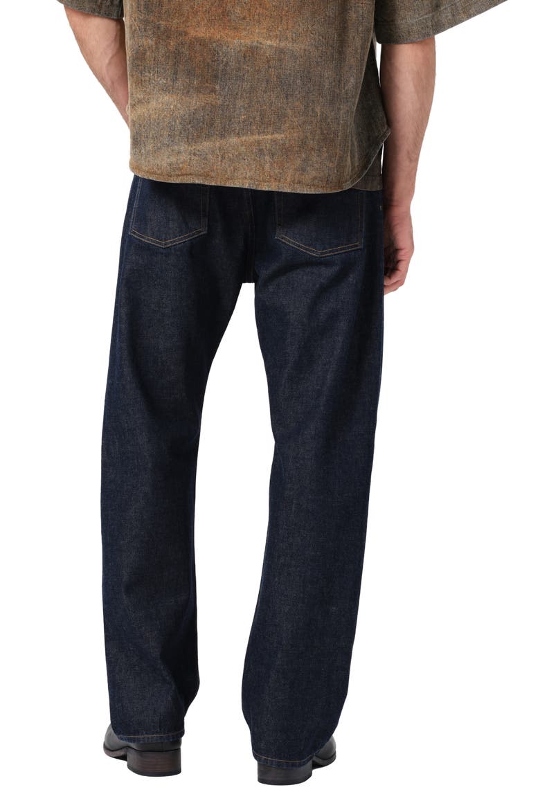 Magnus Straight Leg Trouser Jeans, Alternate, color, RINSE DARK INDIGO