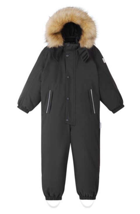 Kids' Reimatec Stavanger Windproof & Waterproof Insulated Snowsuit with Removable Faux Fur Trim (Toddler & Little Kid)