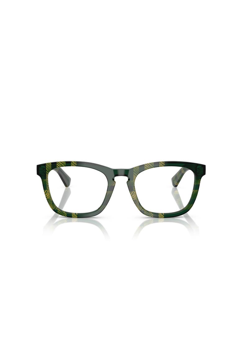 53mm Square optical glasses, Alternate, color, Green