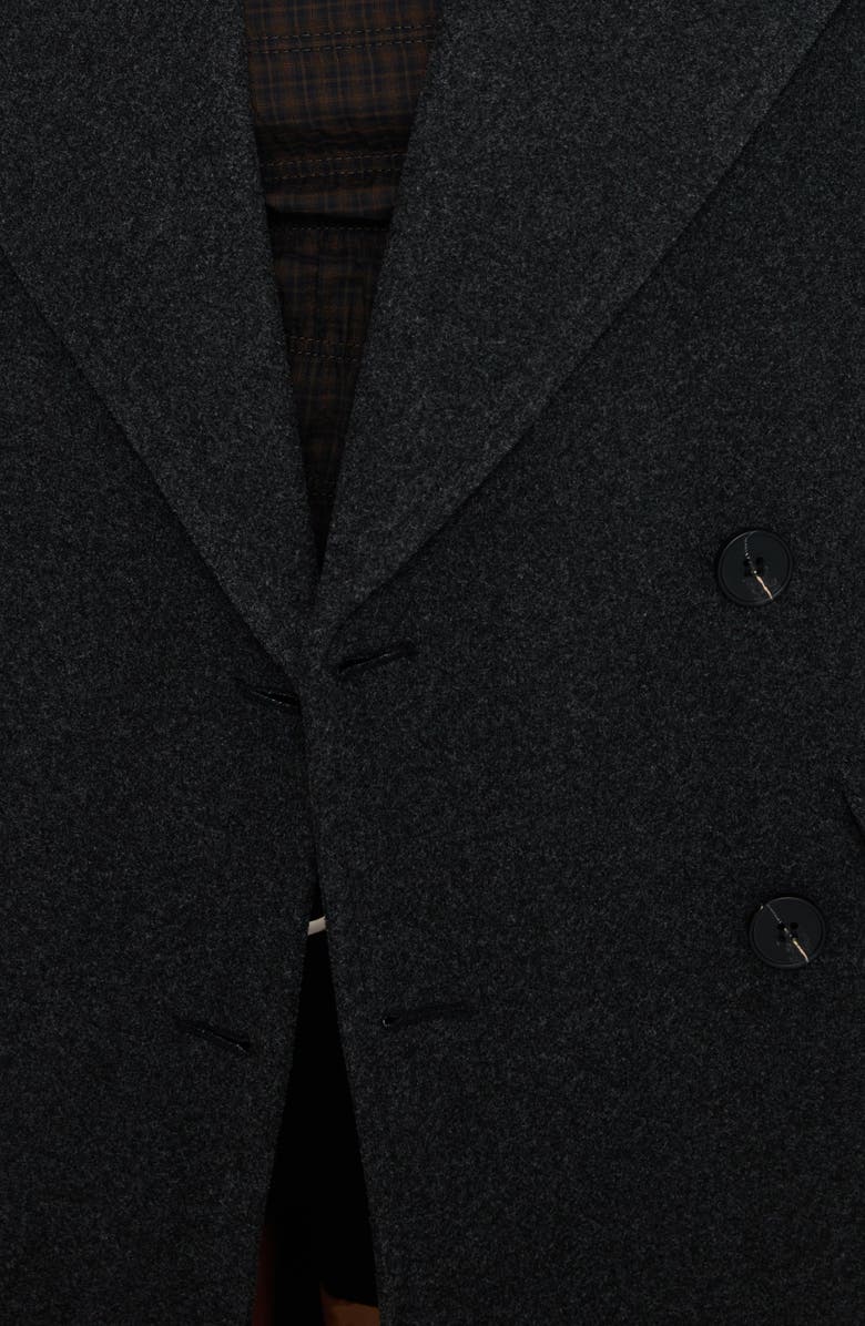 Princess Polly Night Shift Double Breasted Trench Coat, Alternate, color, 