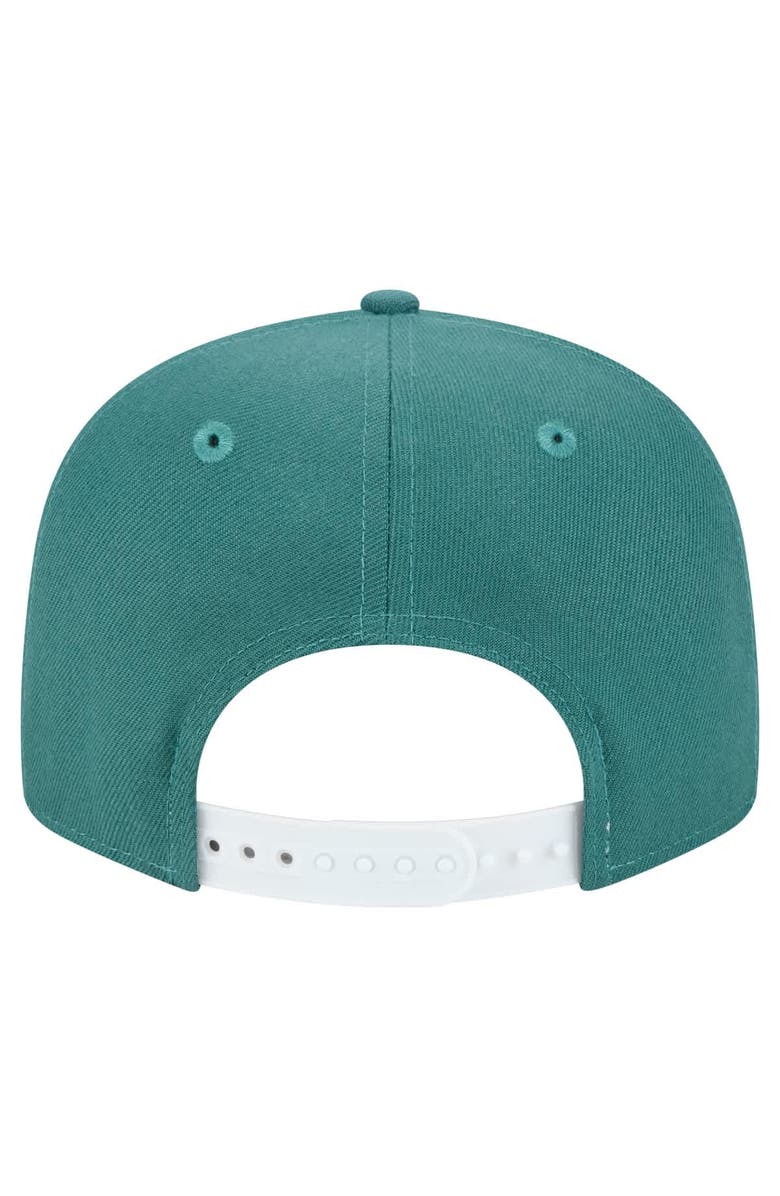New Era Men's New Era Midnight Green Philadelphia Eagles Super Bowl LIX Champions Side Patch 9FIFTY Snapback Hat, Alternate, color, Green