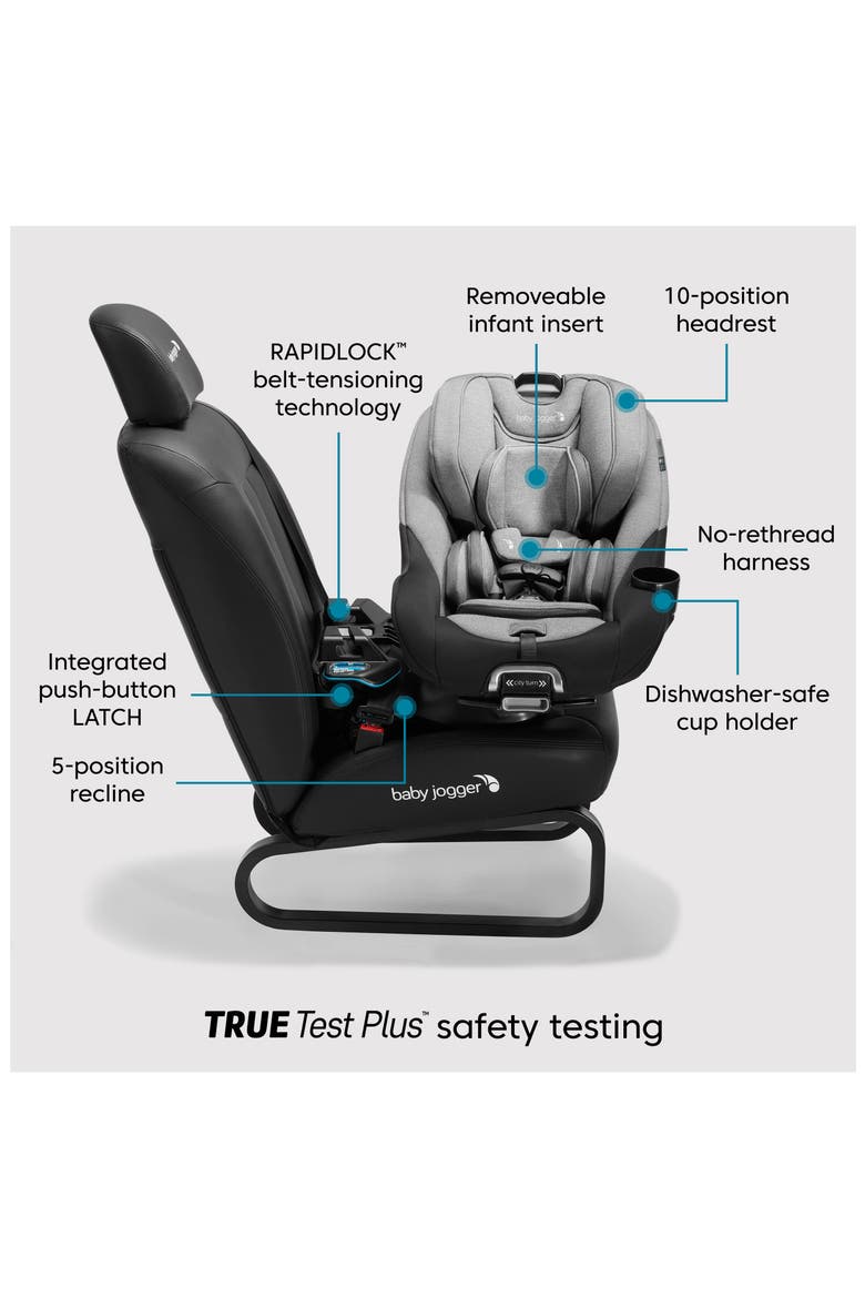 City Turn™ Rotating Convertible Car Seat, Alternate, color, ONYX BLACK