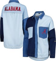 Hype and Vice Women's Hype and Vice Denim Alabama Crimson Tide Multi-Hit Hometown Full-Snap Jacket