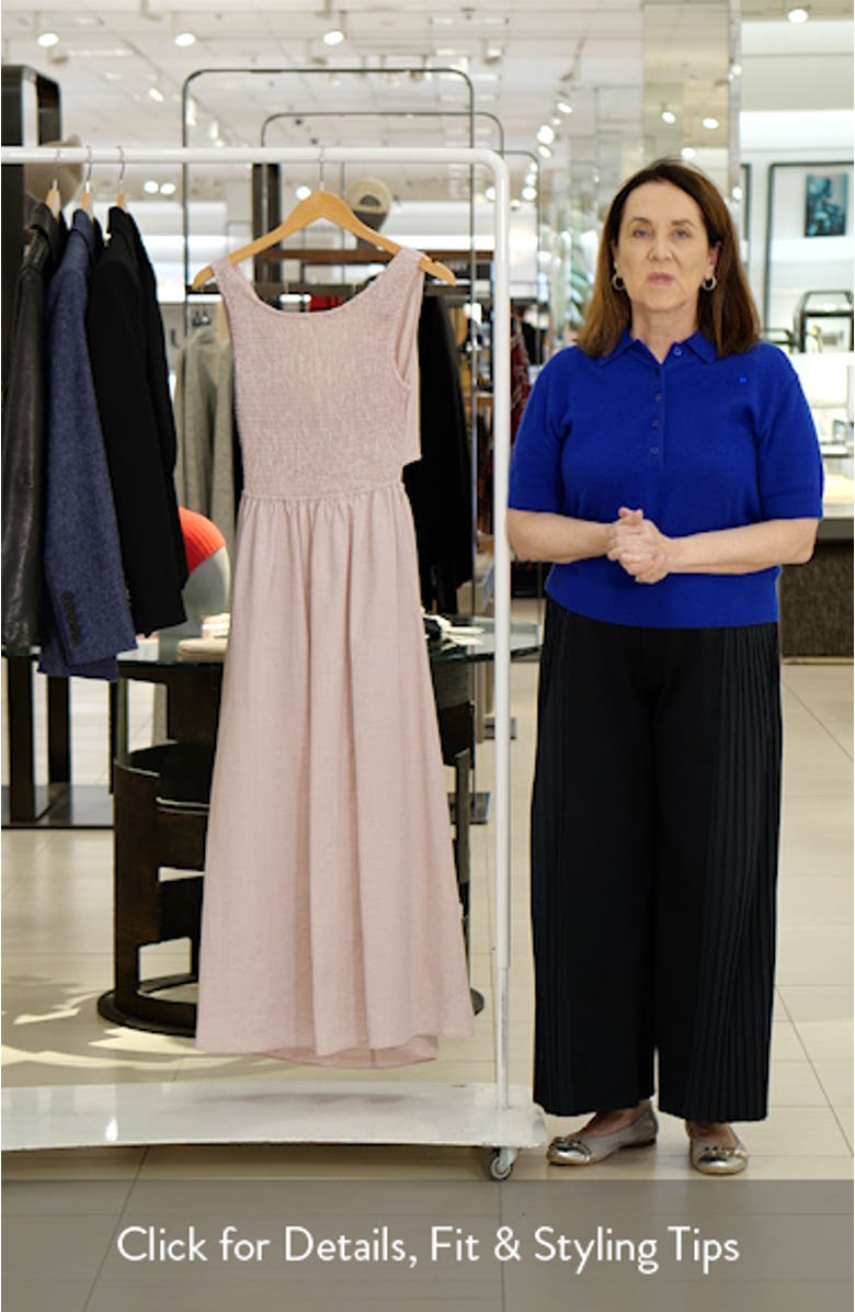 Lillie Smocked Sundress, sales video thumbnail