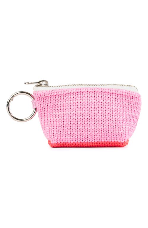 Verloop Pouch Bag Charm In Pink