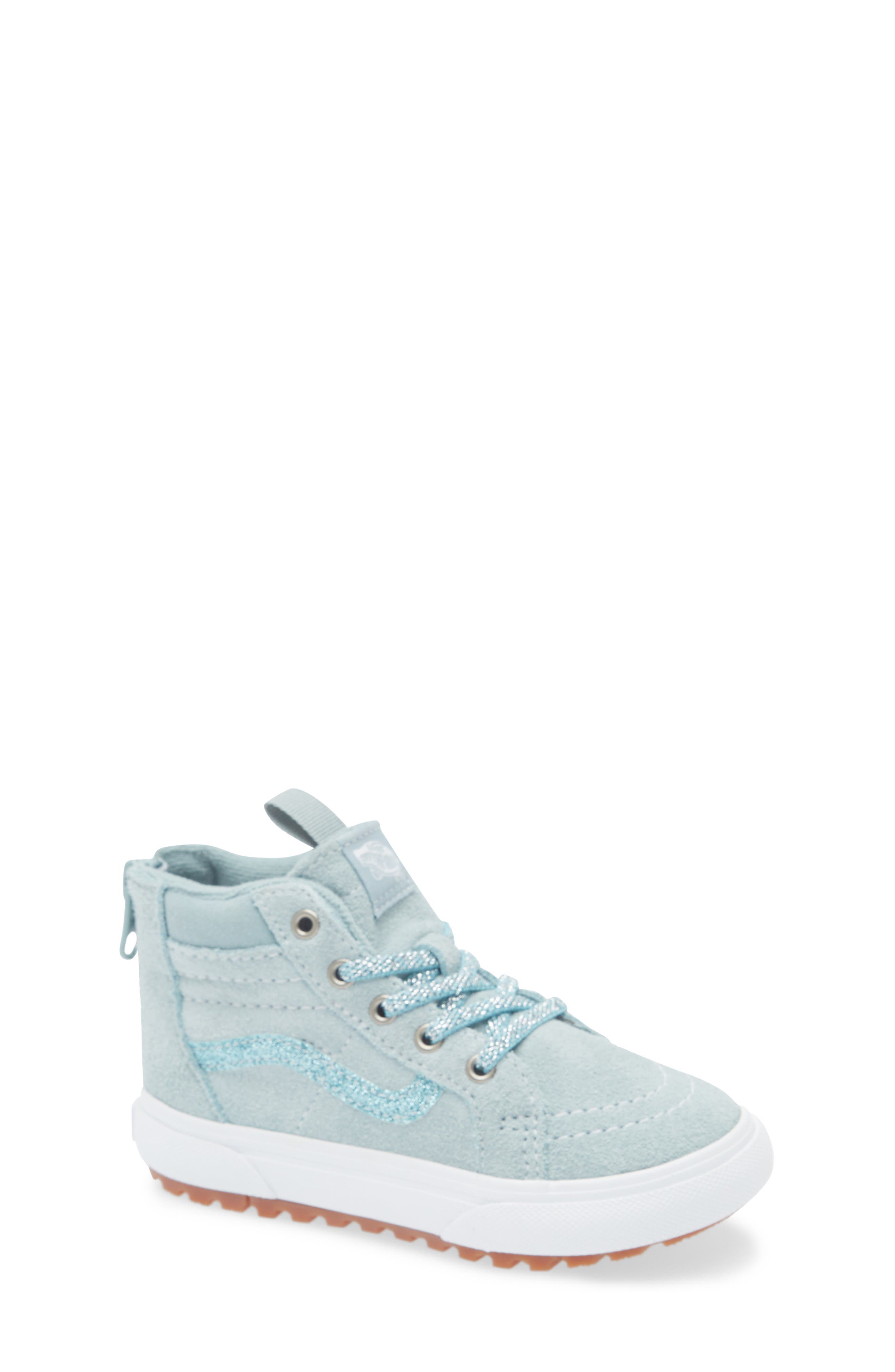 Vans Kids' Sk8-Hi MTE-1 Insulated Sneaker in Gray Mist 