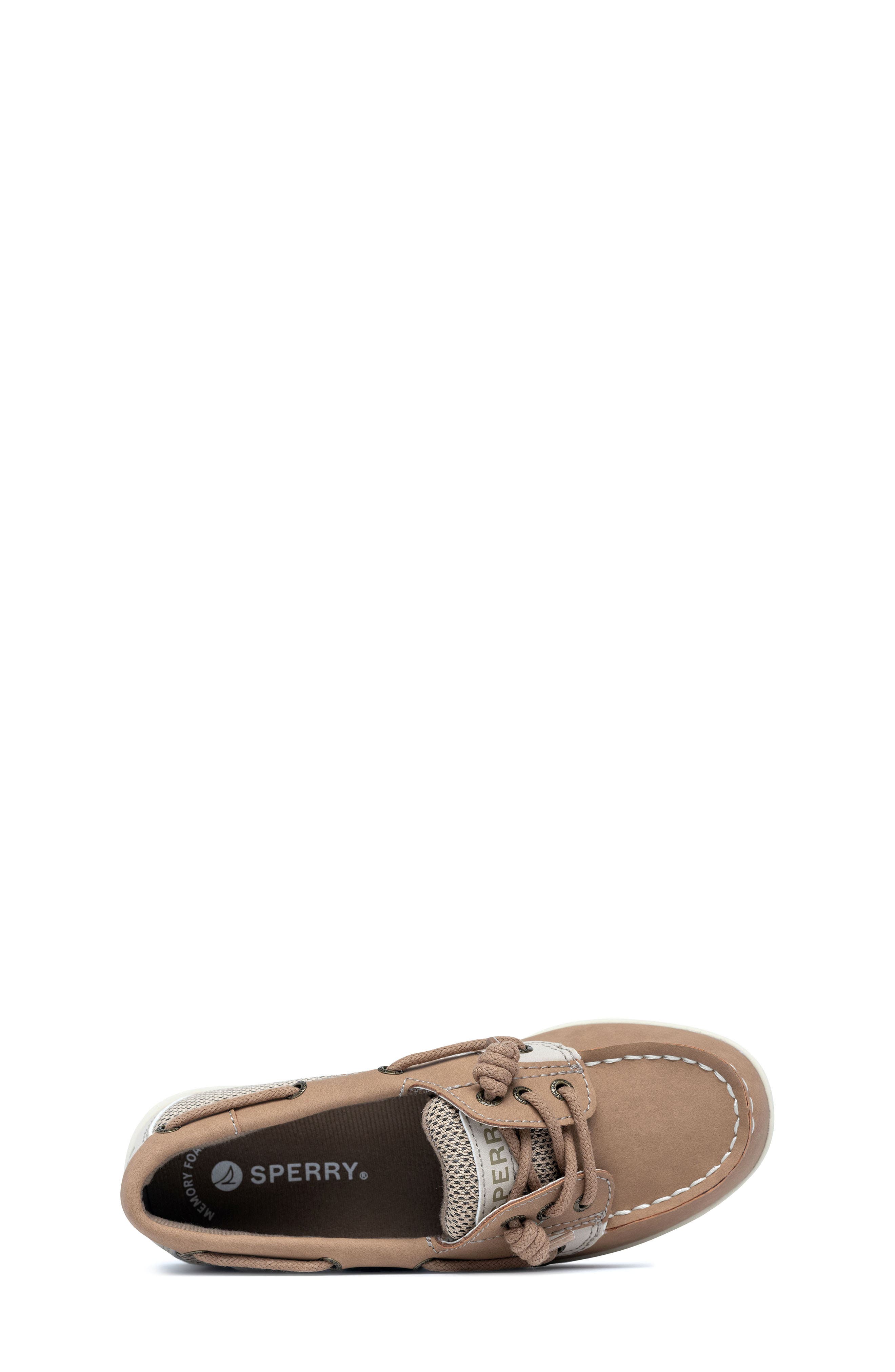 Kids' Shoresider Boat Shoe, Alternate, color, LINEN