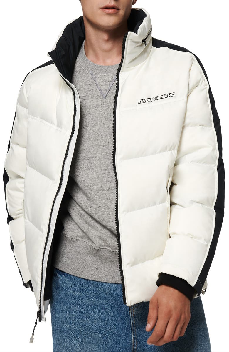 Andrew Marc Glow in the Dark Down Puffer Jacket, Main, color,
