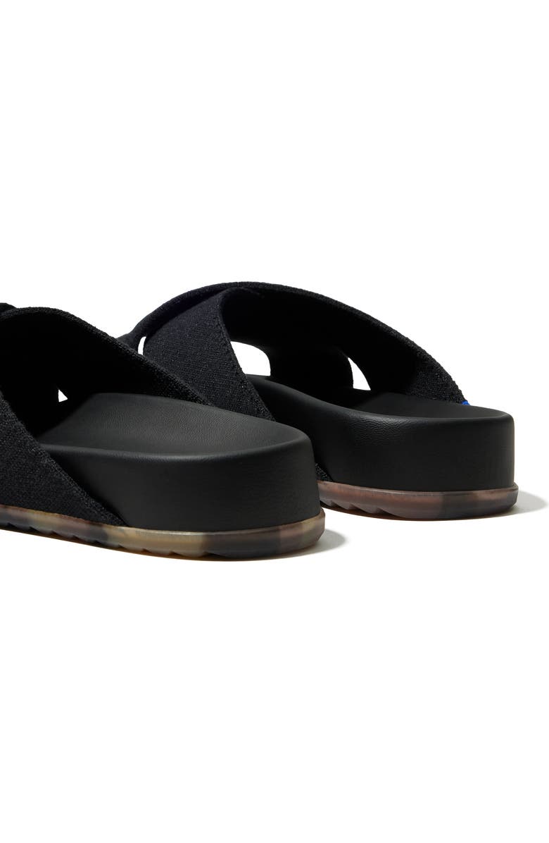 Rothy's The Weekend Slide, Alternate, color, Black