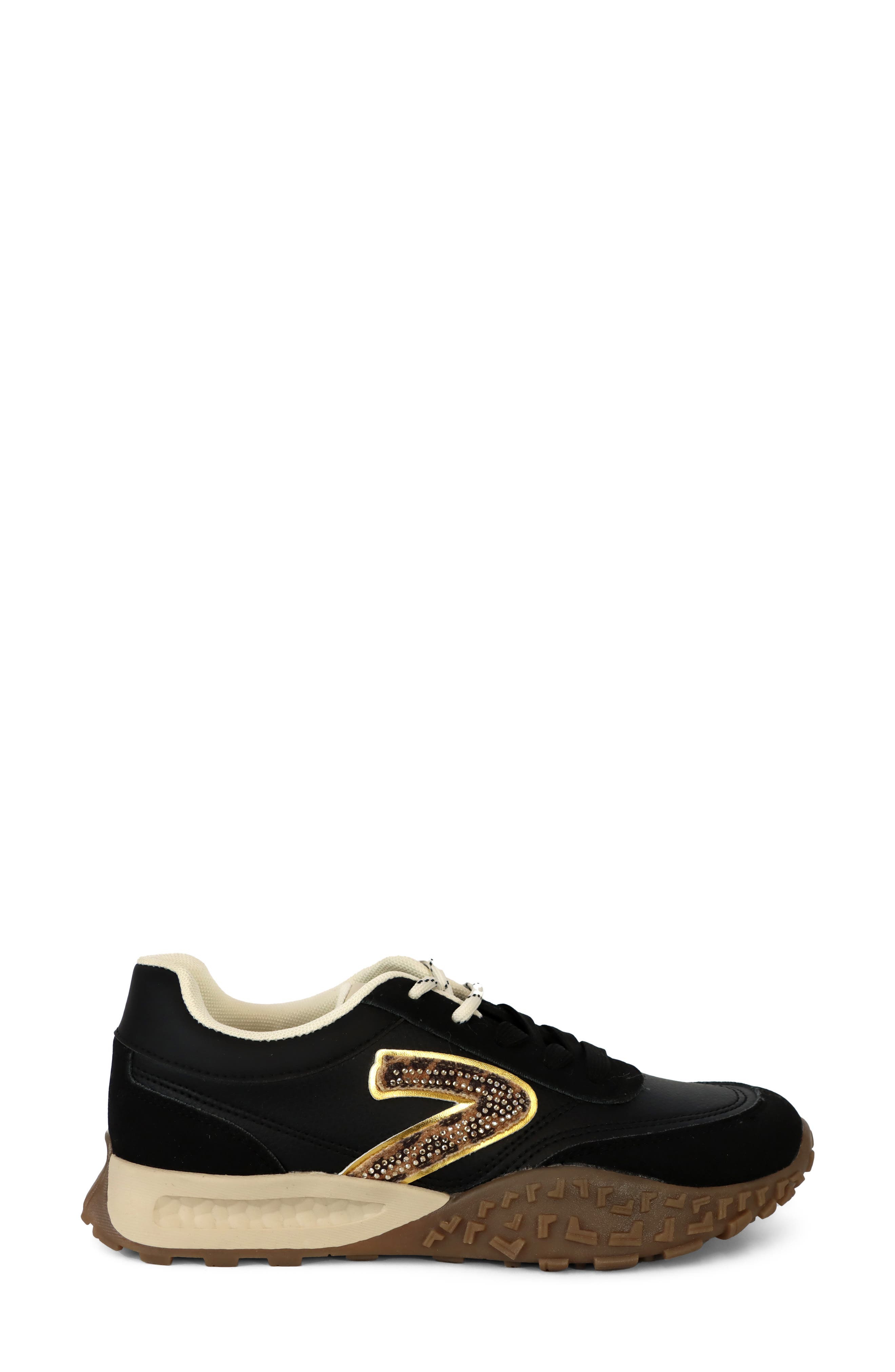 Jerry Sneaker, Alternate, color, BLACK