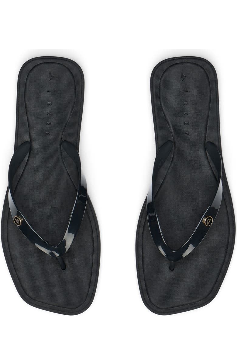 Reef Solaye Waterproof Flip Flop, Alternate, color, Black