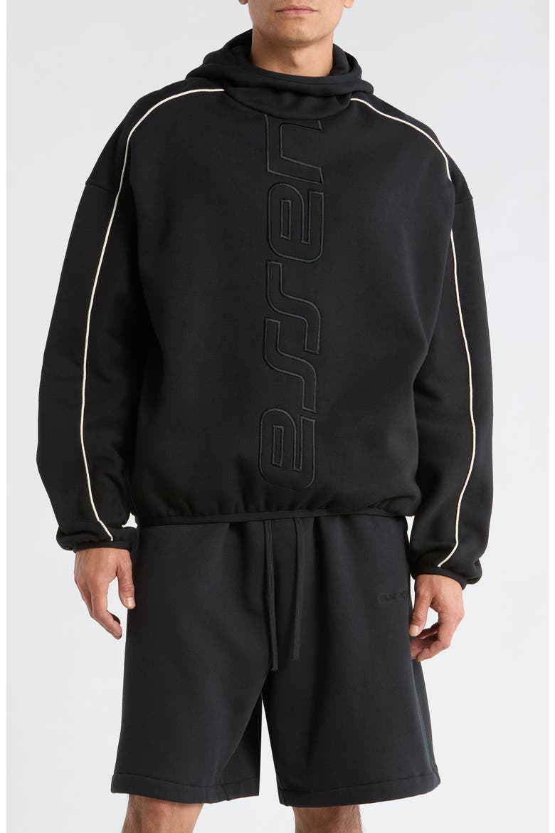 Active Trace Fleece Hoodie, Main, color, VINTAGE BLACK