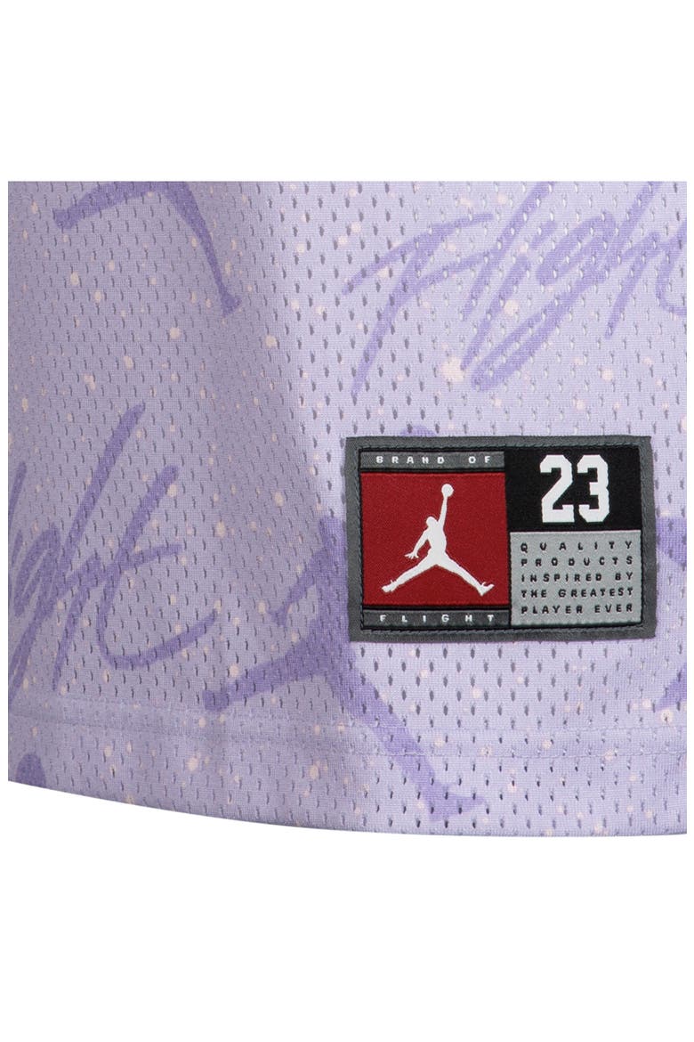 Kids' Jordan Print 23 Jersey, Alternate, color, VIOLET FROST