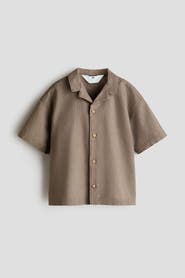 H&M Linen-blend Resort Shirt