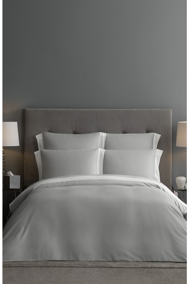 Eden Duvet Cover, Alternate, color, Grey