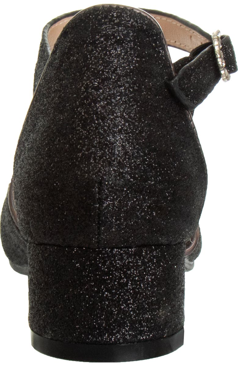 Badgley Mischka Collection Kids' Glitter Pump, Alternate, color,