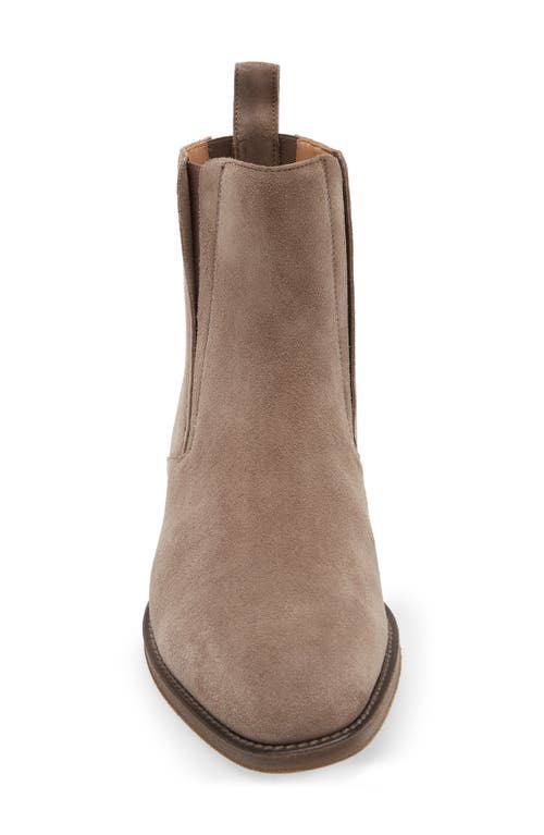 John Varvatos Ludlow Chelsea Boot In Steel Grey